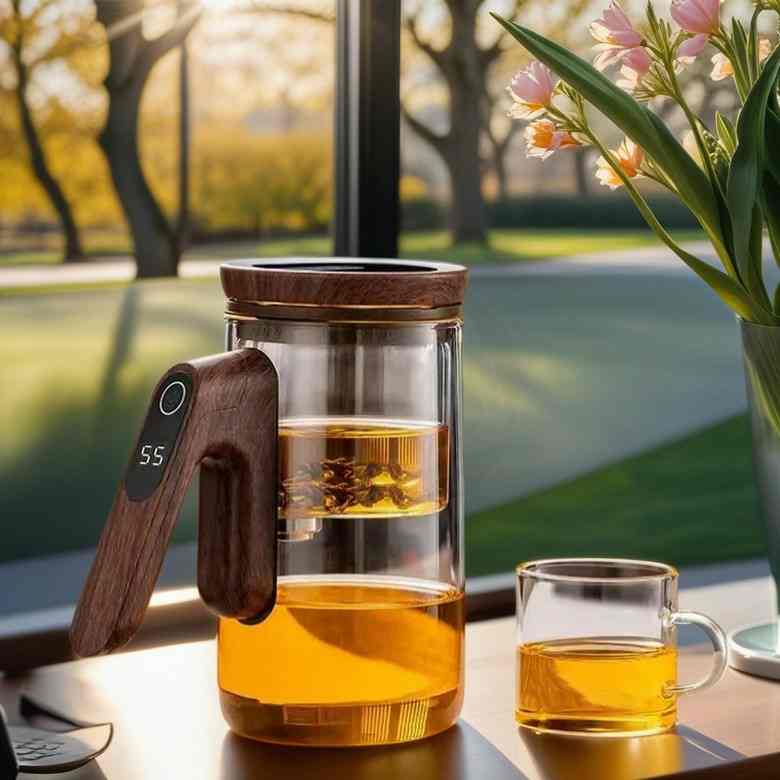 Smart Automatic Heating  Tea Pot [550ml]