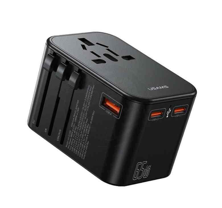 65W Dual QC3.0 Fast Charge Adaptor