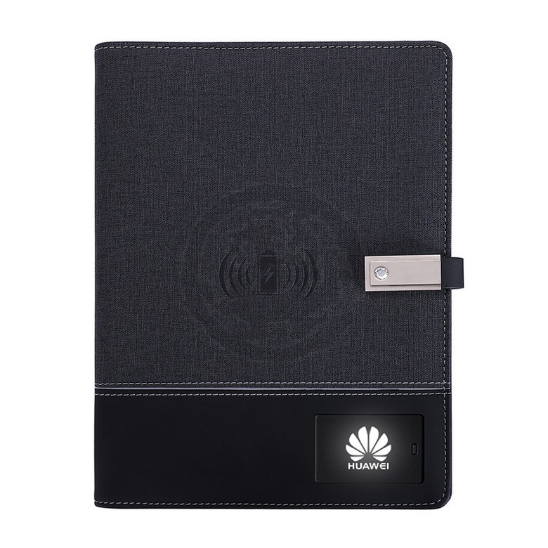 Notebook with Wireless Quick Charger [15W]