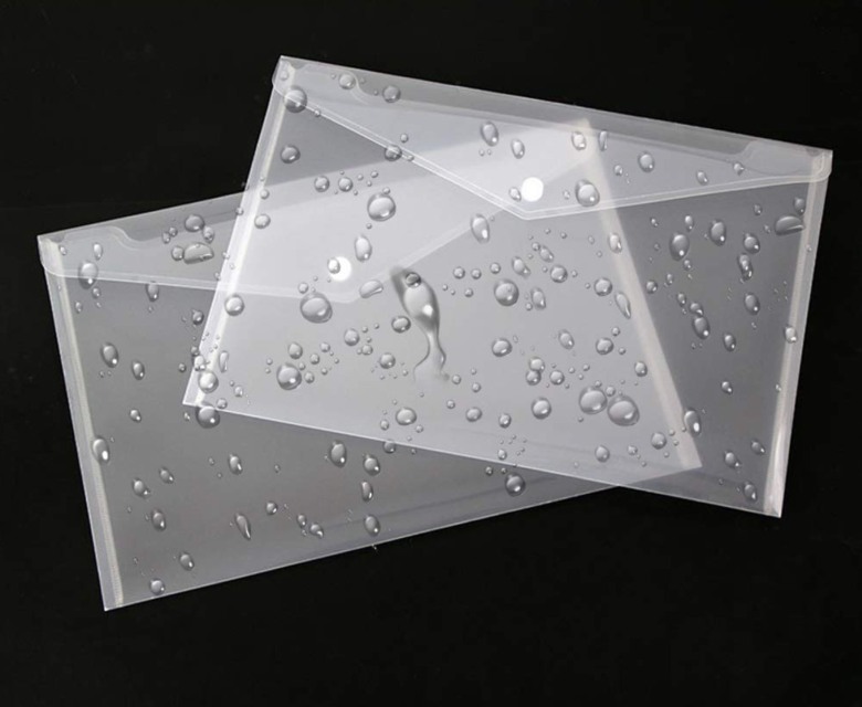 Translucent Envelope Shaped folder [A4]