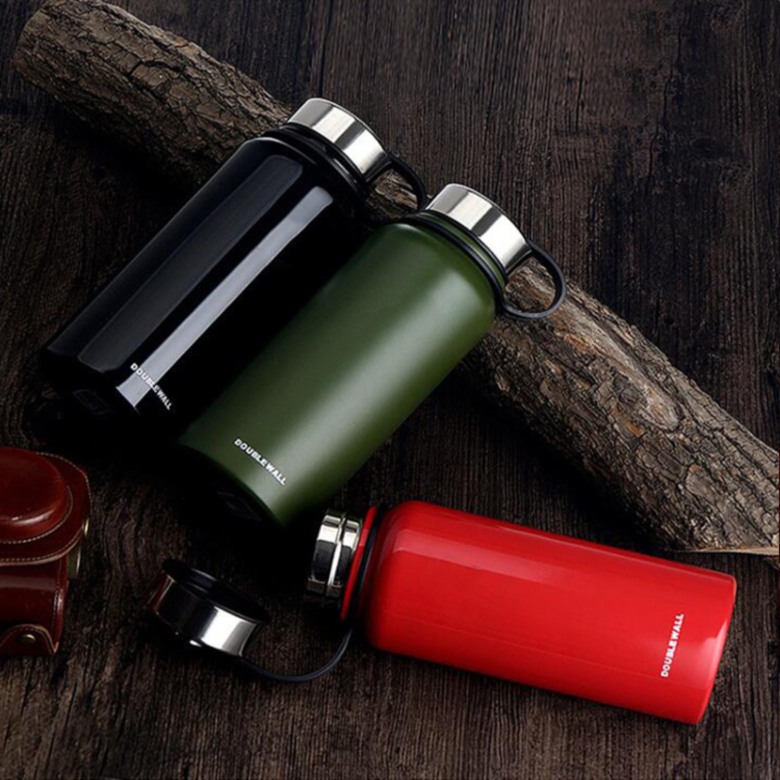 Insulated Double Wall Stainless Steel Water Bottle [800ml]