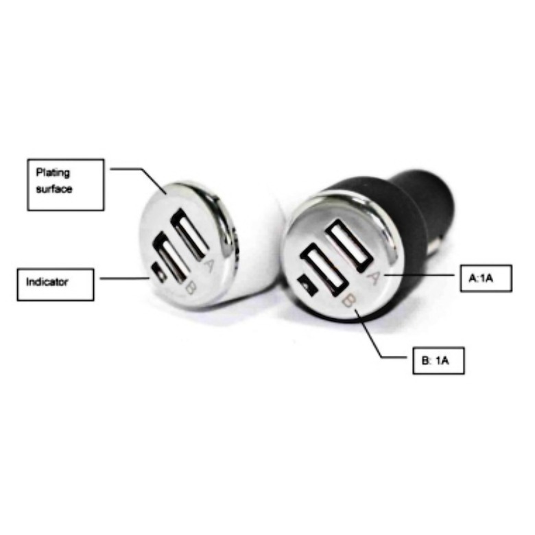 Car Adaptor with dual USB output 5