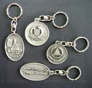 Customised Pewter Keychain