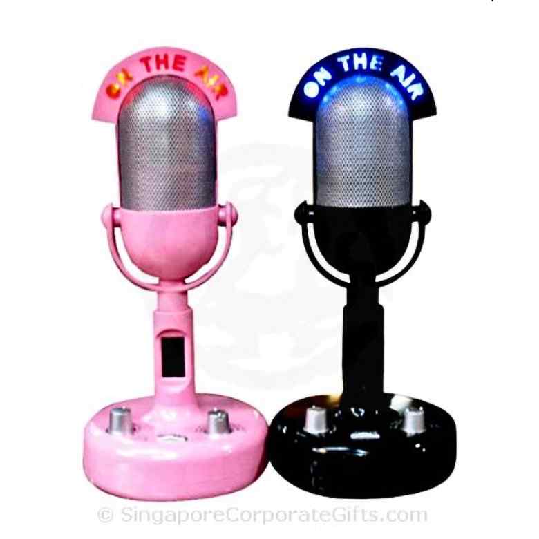 Microphone Shape Radio