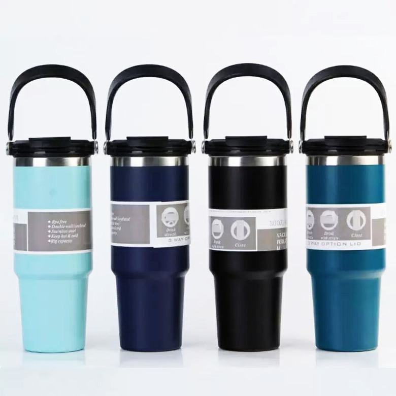 Large Capacity Stainless Steel Mug [30oz]