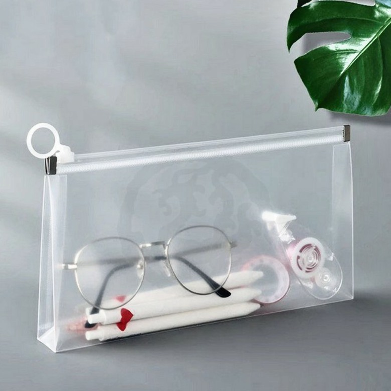 A6 Translucent Zipper Pouch