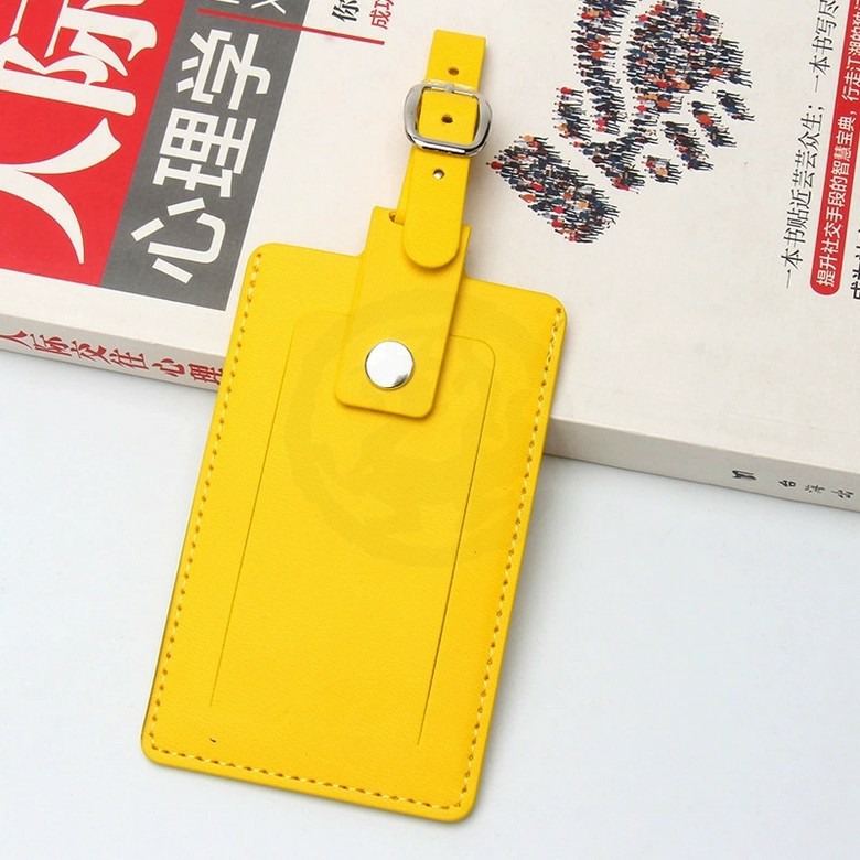 Genuine Leather Luggage Tag
