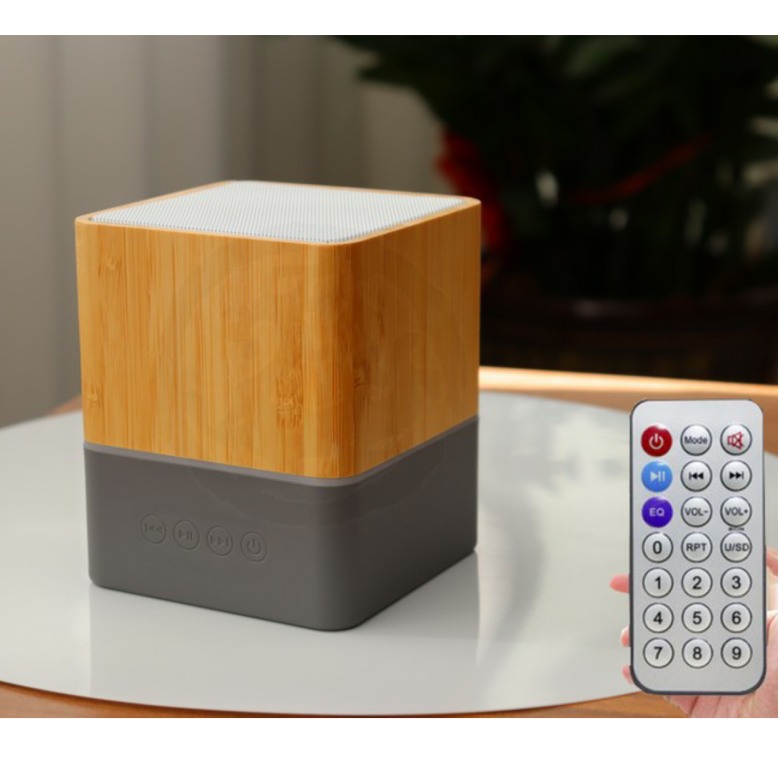 High Quality Bamboo Wireless Bluetooth 5.0 Speaker