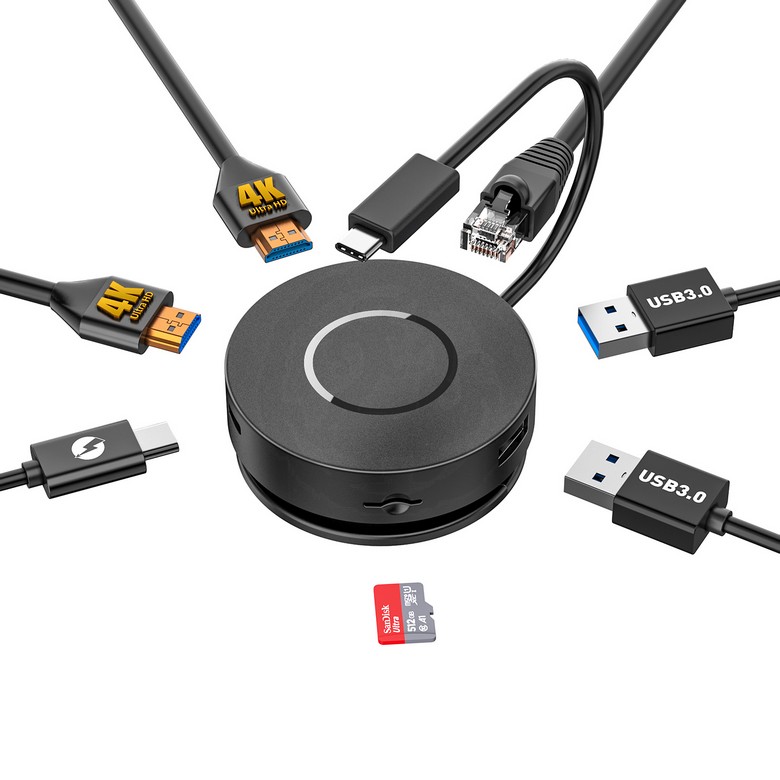 7-in-1 Portable Docking Station