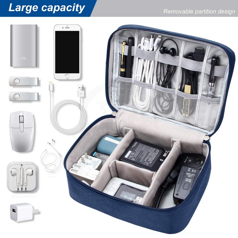 Large Capacity Gadget Organiser