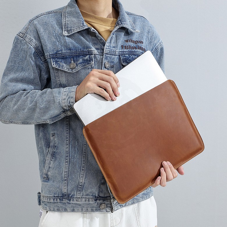 Genuine Leather Latpop Sleeve [13" 14"]