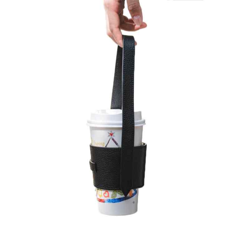 PU Leather Cup Carrier