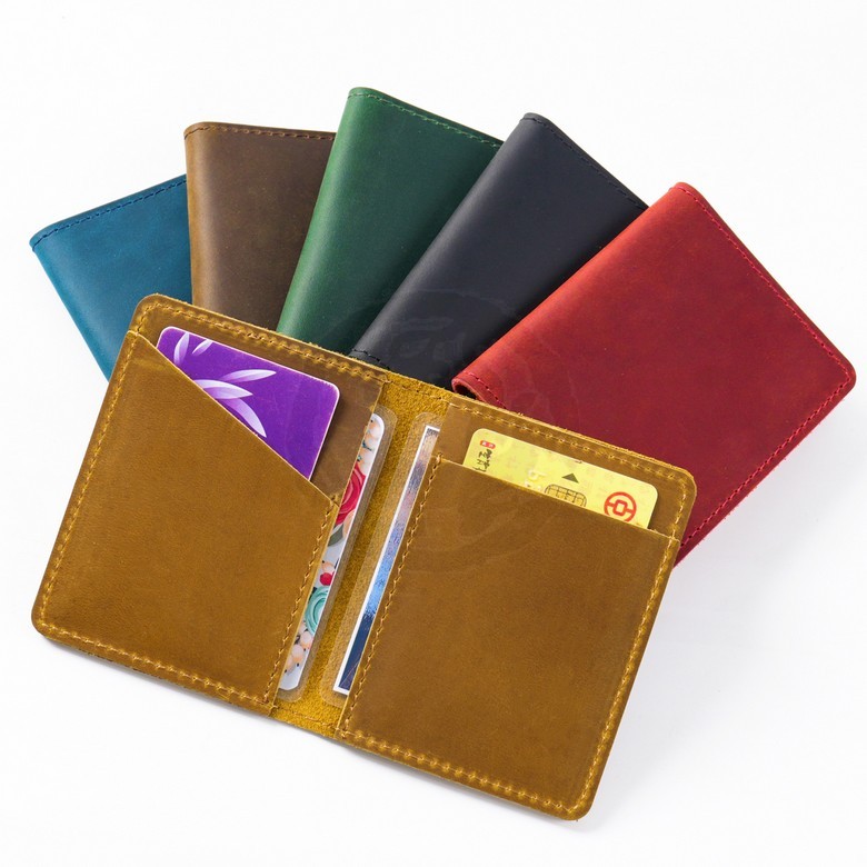 Genuine Leather Credit Card Holder (Clip)