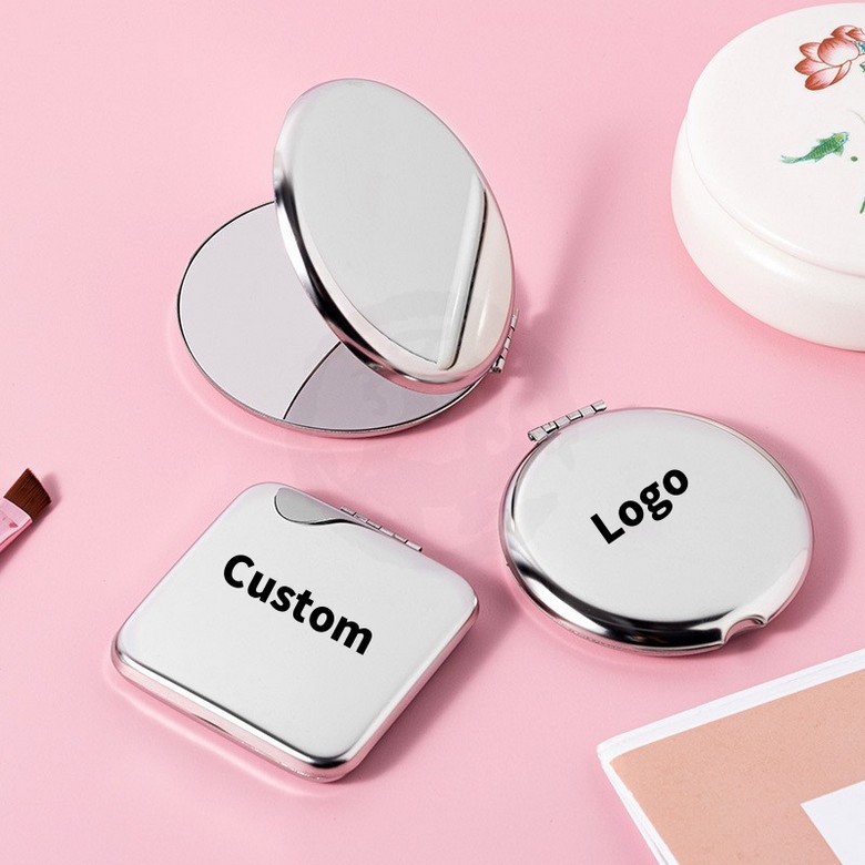 Portable Double-Sided Cosmetic Mirror
