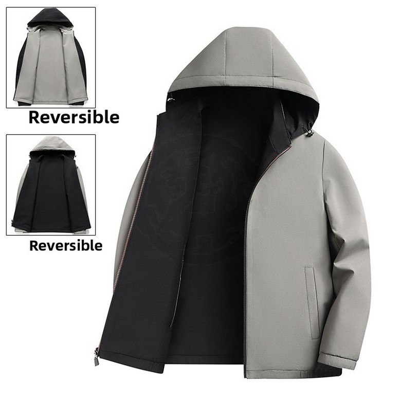 Reversible Executive Jacket with Hoodie