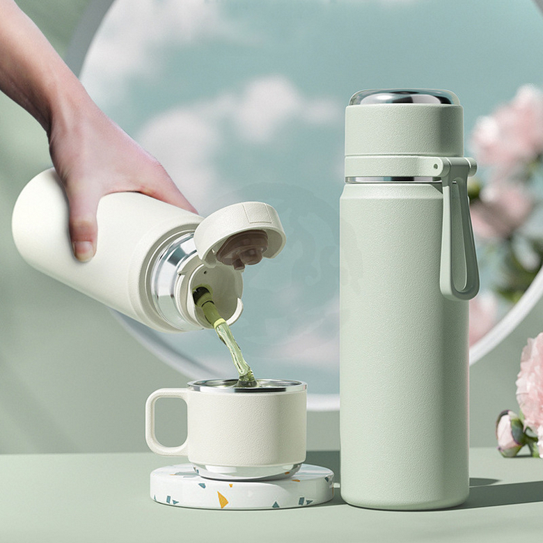 316SS Vacuum Flask with Cup [500ml]