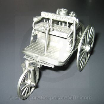Customised Pewter Figurine (Trishaw)