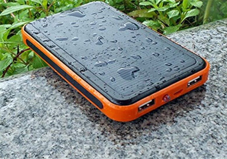 Waterproof Powerbank with LED [10000mAh]