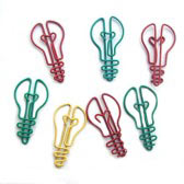Bulb shaped paper clip Bulb shaped paper clip