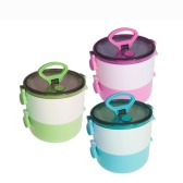 Double Layer Lunch Box with Carry Handle Double Layer Lunch Box with Carry Handle