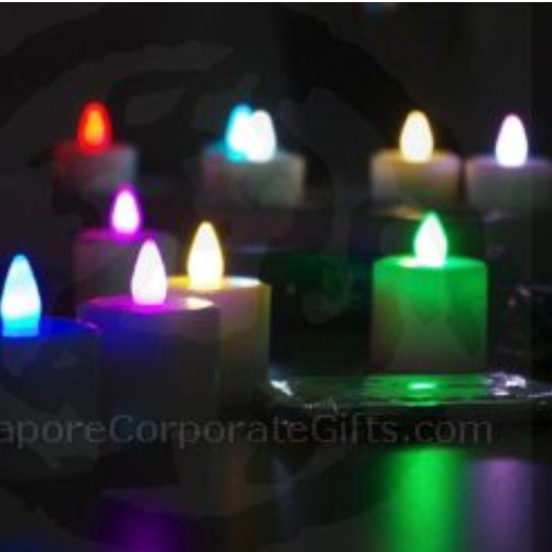 Rechargable 12 LED Candle (Single Colour) with remote control MP