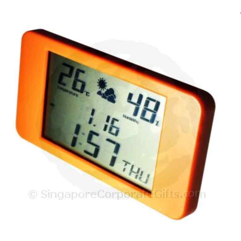 Digital Clock with Hygrometer, Thermometer and Alarm