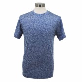 Dual Blend Sports Fabric Round Neck T-Shirt SJ192 Dual Blend Sports Fabric Round Neck T-Shirt SJ192