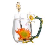 Exclusive Prunus Motif Enamel Cup 1 (350ml) Exclusive Prunus Motif Enamel Cup 1 (350ml)