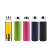 Glass Bottle with Tea Brewer (380ml) Glass Bottle with Tea Brewer (380ml)