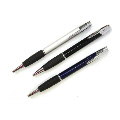 Metal Ballpen With Black Rubber Grip Metal Ballpen With Black Rubber Grip