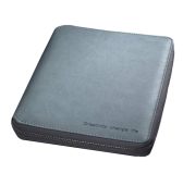 Leather Note Book with zip B Leather Note Book with zip B