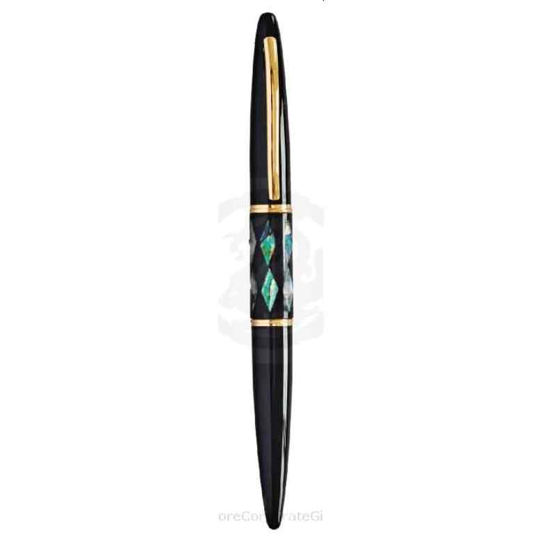 Exclusive Metal Pen with Shell Motif 515-1 (Roller Ball)