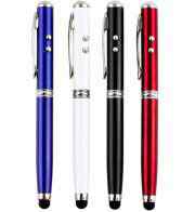 4 in1 Laser Pointer LED Torch Touch Screen Stylus Ball Pen 4 in1 Laser Pointer LED Torch Touch Screen Stylus Ball Pen