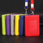 PU Leather Multi-Pass Holder with button PU Leather Multi-Pass Holder with button