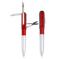 Ball Pen with Sissors, Knife and Nail Filer Ball Pen with Sissors, Knife and Nail Filer