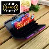 Aluminum RFID Blocking Credit Card Wallet Case Aluminum RFID Blocking Credit Card Wallet Case