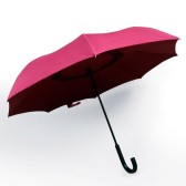 Reversible Umbrella with J Handle Reversible Umbrella with J Handle