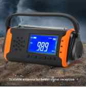 Emergency AM, FM, SW radio (solar, hand cranked) Emergency AM, FM, SW radio (solar, hand cranked)