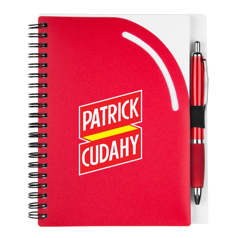 Notebook with matching pen
