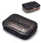 Leak Proof 304 Stainless Steel Tray Lunch Box with Heating Leak Proof 304 Stainless Steel Tray Lunch Box with Heating