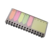 Notebook with Memopad & Ruler Notebook with Memopad & Ruler