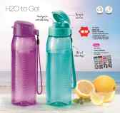 Flip Top Water Bottles (H2O To Go!) 750ml Flip Top Water Bottles (H2O To Go!) 750ml