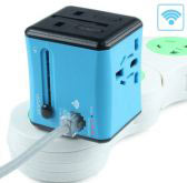 Wifi Universal Travel Adaptor with 2 USB SL190 Wifi Universal Travel Adaptor with 2 USB SL190
