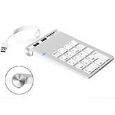 Keypad with High speed USB 3.0 hub and SD, TF Card reader Keypad with High speed USB 3.0 hub and SD, TF Card reader